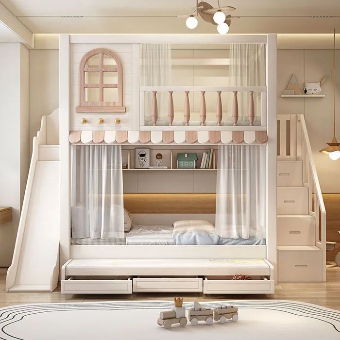 House looks bunkbed